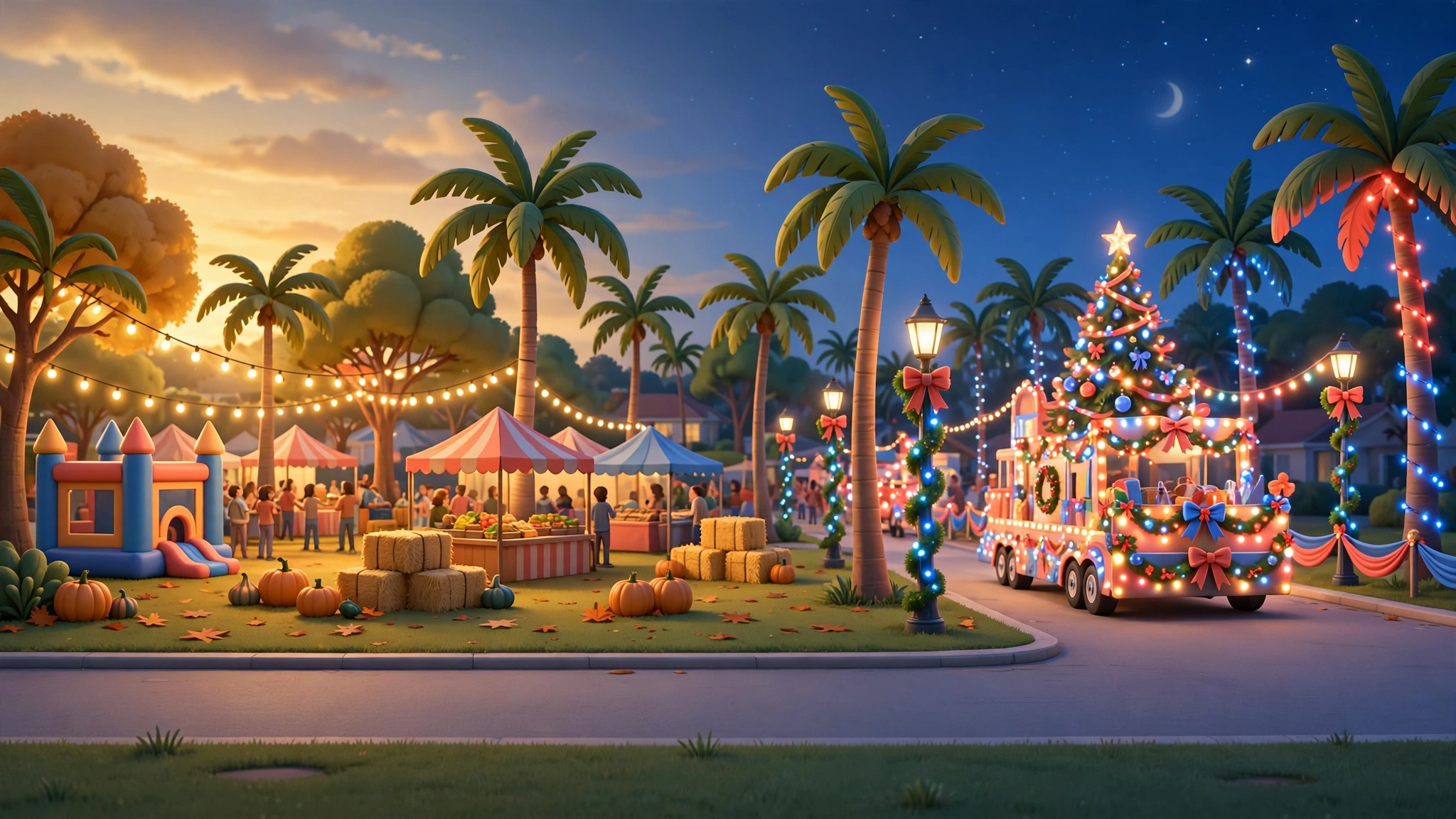 Palm Bay Holiday Guide 2026: Fall Fest, Two Parades, City Closures, and Trash Days