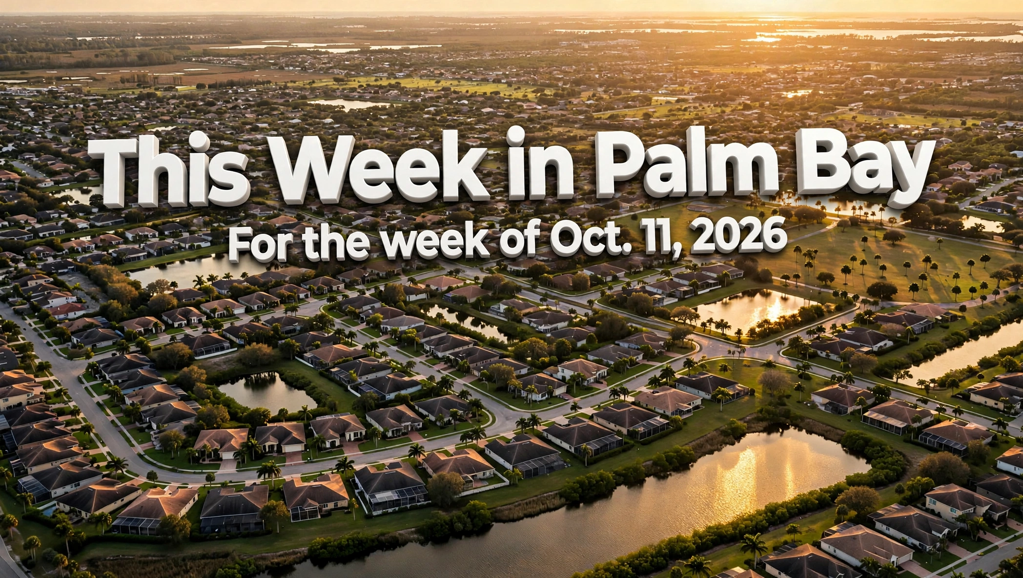 This Week in Palm Bay: Emerald Lakes' 21,845 Trips Meet a Projected School Shortfall as Permitting Accelerates