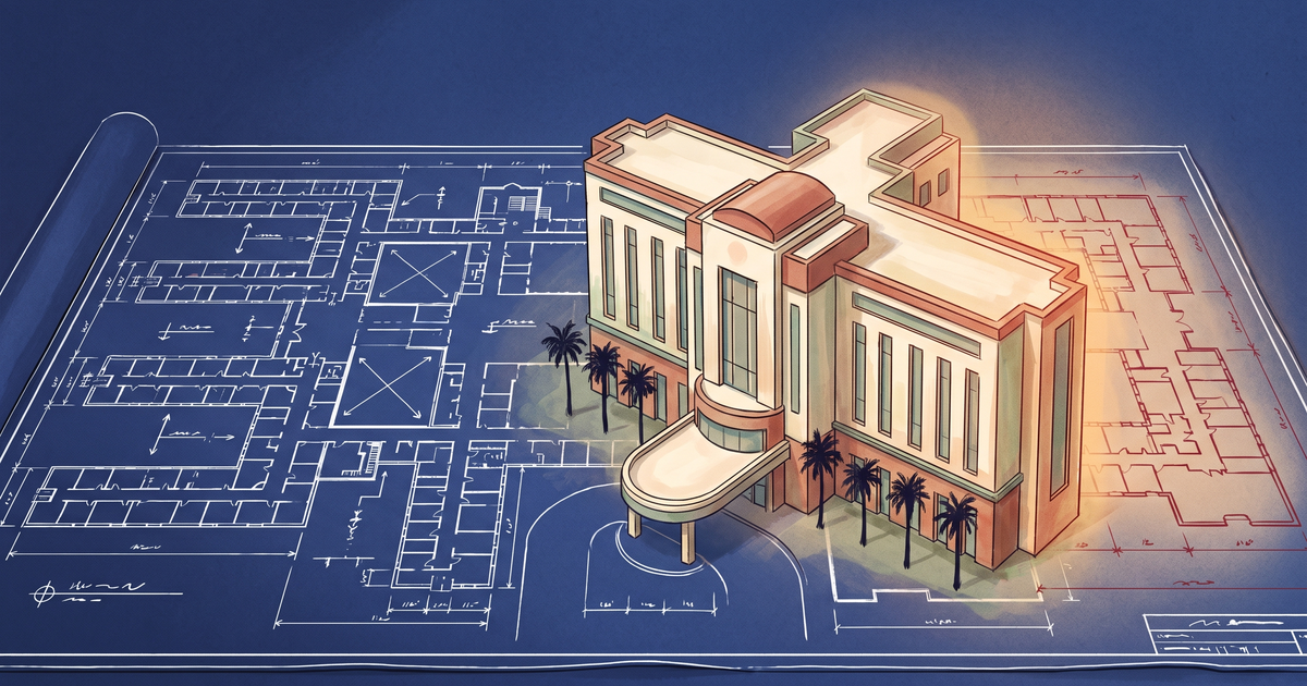 Health First Files 120-Bed Palm Bay Hospital Expansion, Reimagined From 2023 Pullback